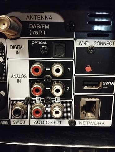 ucuz playstation 5: Marantz M-CR610 CD Receiver - Kompakt şassi, yüksək parlaq qara — 8