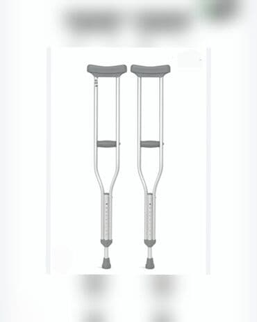 Tibbi avadanlıq: Alüminium qoltuqağacı (cüt) 25 ₼ çatdırılma var ünvana - Yüngül və — 1