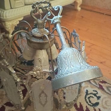 cəkiliş işığı: Çılçıraq, 3 lampa, Metal — 2