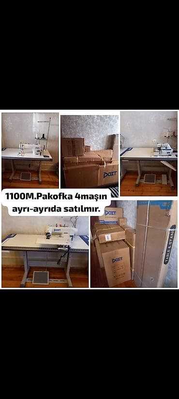 Бытовая техника: 4 ədəd maşın 1100azn tək satılmır dəst Gəncə şəhərində Kod Ceh 25 02 — 1