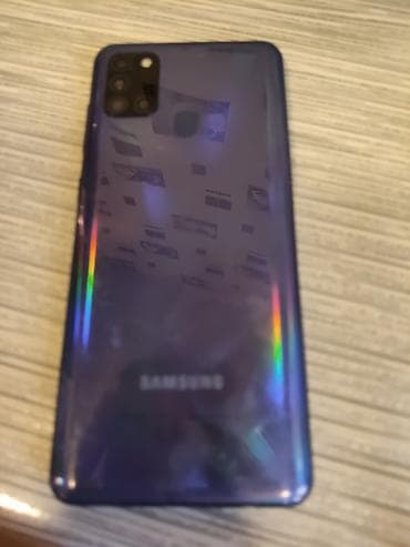 a8 2018 ekran: Samsung Galaxy A21S, 32 GB, rəng - Mavi, Barmaq izi — 1