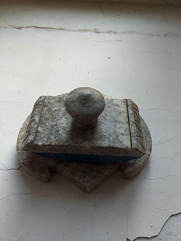 Mərmər məktub blotteri (mürəkkəb qurudan) – iki hissədən ibarət — 3