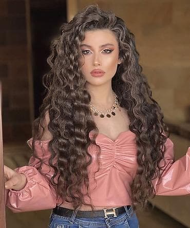 Taxma saçlar, Təbii