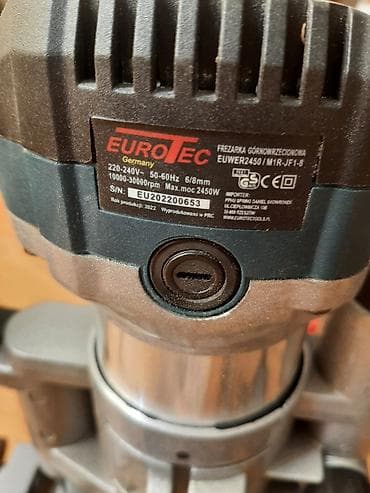 EUROTEC EUWER2450 (M1R-JF1-8) üst frezə – ağac emalı üçün güclü və — 2