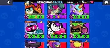 qızıl əşyalar: Brawl Stars hesabı – “Ken Kaneki” - Kupa: 24,570 (ən yüksək: 24,571) — 10