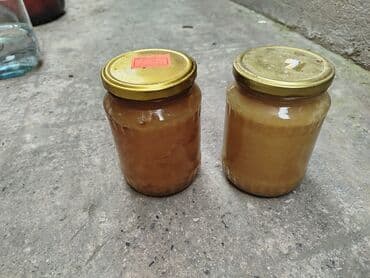 Соусы и специи: Məhsul: Şüşə bankada bal Təsvir: - Şəkildə qapaqlı şüşə bankalarda — 2
