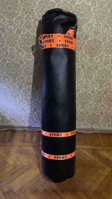 заказать боксёрскую грушу: Boks üçün asma qruşa (punching bag)🥊 - Material: qalın, davamlı — 2
