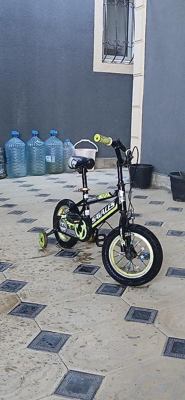 velosipedlər: İki təkərli Uşaq velosipedi 12" — 8