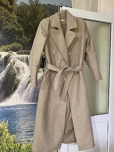 coban geyimi: Palto, Zara, 3XL, rəng - Bej — 1