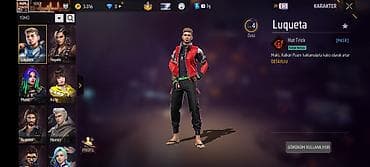 canta kişi ucun: Free Fire oyun hesabı - Səviyyə: 26 - Valyuta: 2,916 qızıl, 0 almaz - — 6