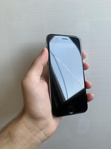 IPhone 6s, 64 GB, Space Gray, Barmaq izi