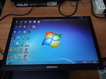 Skanerlər: LCD Monitor Samsung Model: E1920NW 19-düym ekrandır. Əla işləyir — 6