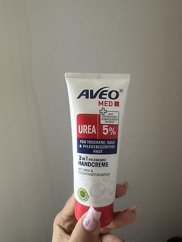 AVEO Med Urea 5% 2-in-1 qulluqedici əl kremi - Tərkib: 5% urea +