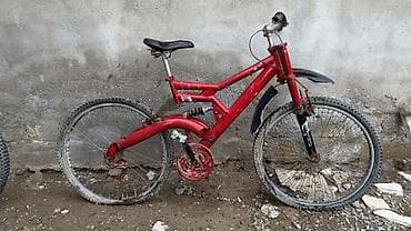 uşaq ucun velosiped: 26 lıq təkərlər yaxşı vəzyətdədi havasını özüm boşaltmışam sadəcə — 3