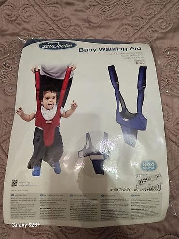 Uşaq dünyası: Sevi Bebe Baby Walking Aid – Uşaq gəzmə kəməri - Yaş qrupu: 8–24 ay - — 1