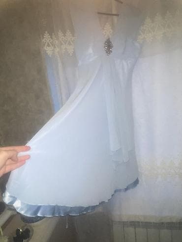 toy donları 2024: Qadın və uşaq geyim dəsti - Açıq mavi dizden libası: Zərif — 5