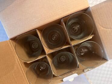 Süfrə qab-qacaqı: Qədəhlər, rəng - Ağ — 4