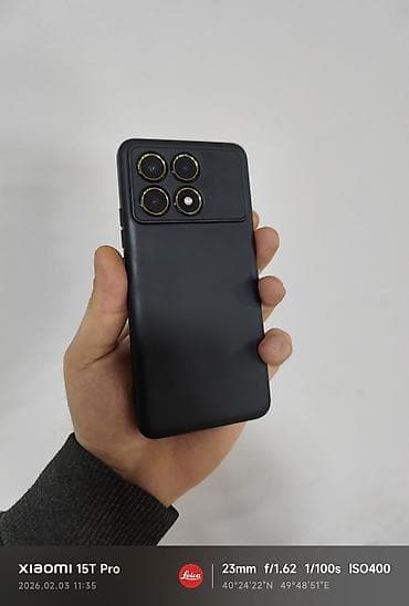 teze telfon: Poco F6 Pro, 512 GB, rəng - Qara, Sensor — 2