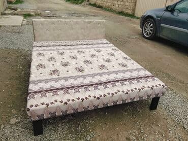 yataq matras: Yeni, İkinəfərlik çarpayı, Bazasız, Matrassız, Siyirməsiz, Azərbaycan — 1