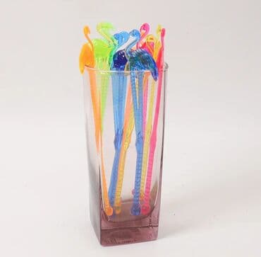 Yeni il oyuncaqları və bəzəkləri: Muxtalif Party kecirtmek ucun stol bezekleri. Koktel aksesuarlari — 7