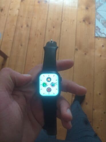 sirqa sekilleri: İşlənmiş, Smart saat, Apple, rəng - Qara — 4