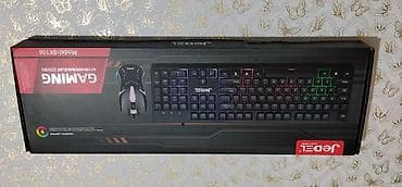 JEDEL CK106 Gaming klaviatura və siçan dəsti,tep tezedir mene hediyye