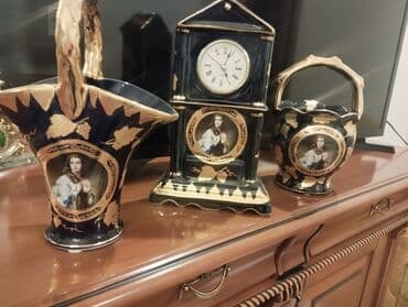 xonça şəkli çəkmək: Klassik Saat dəsti, rəng - Göy — 3