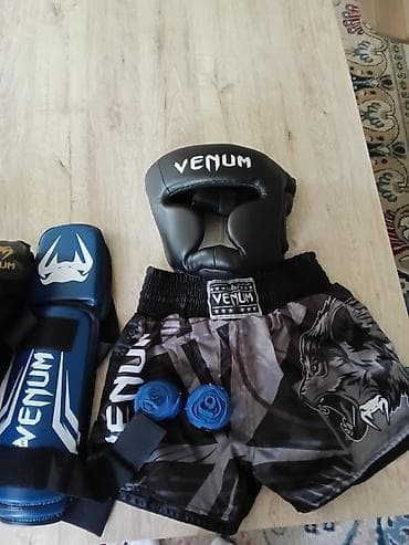 venum şort: İdman dəsti, Venum, S, rəng - Qara — 4