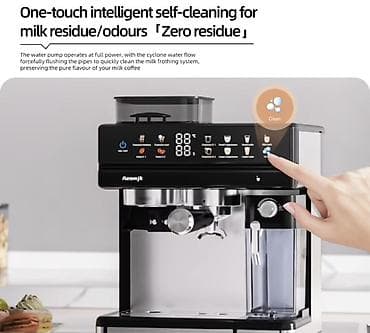 sud maşnı: Aeomjk Grind-and-Brew Multi-Function Espresso Machine – İtalyan — 7
