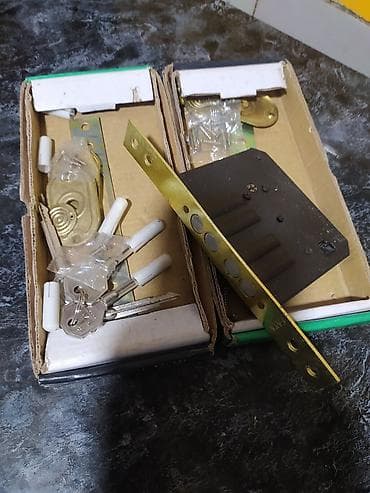 Metall qapılar üçün mexaniki qıfıl dəsti Tərkibi:təze - Gömülü tipdə