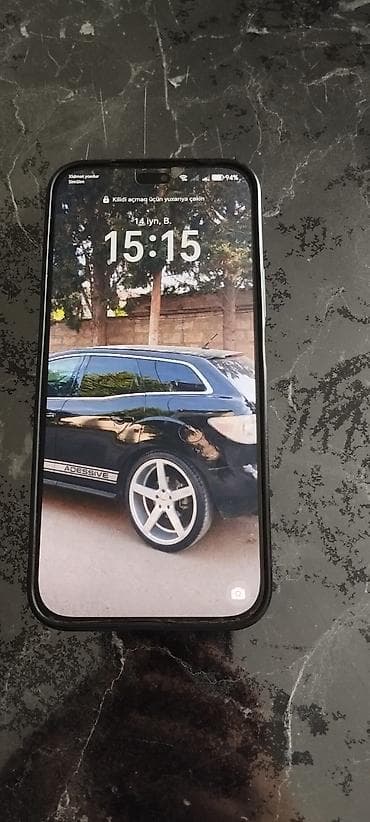 telefon honor: Smartfon – qara rəng, böyük tam ekranlı displey və ön hissədə — 4