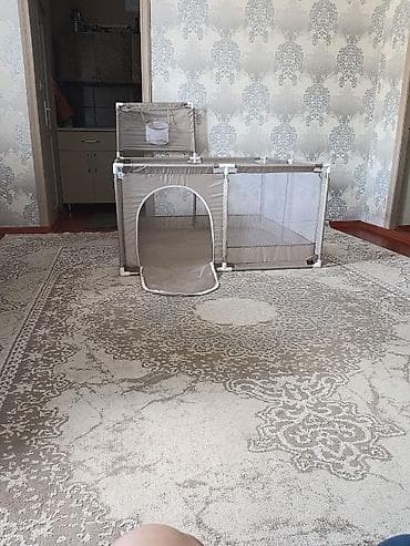 oyuncaq mator: Uşaq oyun manqalısı / playpen - Rəng: bej - Material: möhkəm plastik — 3