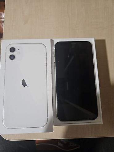 iphone 7 s ikinci el: IPhone 11, 64 GB, Ağ, Simsiz şarj, Face ID — 2