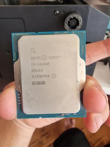 mini 6 ipad: Intel Core i3-12100F prosessor (12-ci nəsil) – LGA1700 - Model: Intel — 5