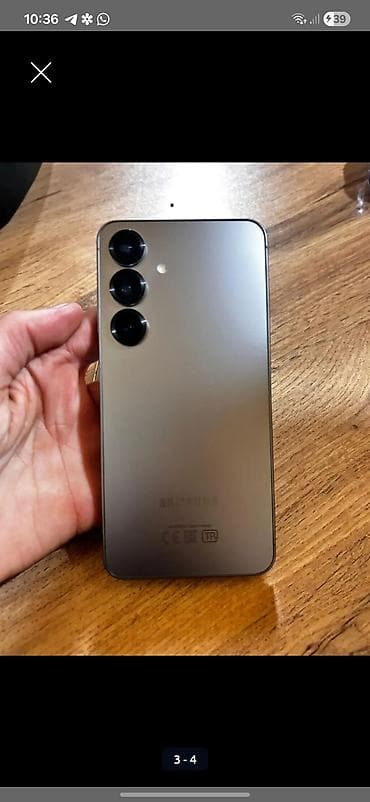 Samsung Galaxy S25, 128 GB, rəng - Boz, Simsiz şarj