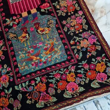 ручная швейна машина: Qedimi Qarabag xalca. hec iwlenmeyib. yuyulub temizdir. 1.40×2.80 — 3