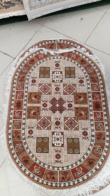 Yorğanlar, adyallar: Oval Skandinaviya kilimi kolleksiyası - Forma: oval - Üslub: boho və — 4