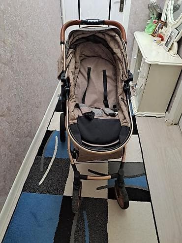 kidilo коляска 3 в 1: Классическая прогулочная коляска, Kidilo, Б/у — 4