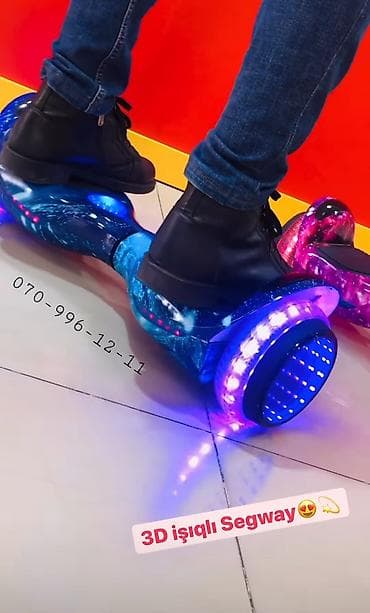 Segway 🆕️ Giroskuter 3D🌈 🔸️Hoverboard 🔹️Giroskuter 🔸️Howerboard 🔹️Ən
