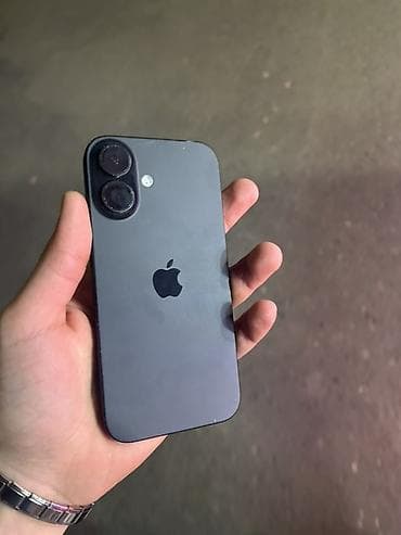 kredit telefonlar iphone: IPhone 16, Qara, Simsiz şarj — 1