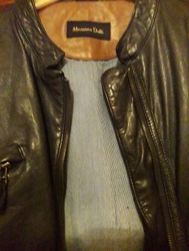 goy daş: Teze temiz deri jilet gadin ucun ( Massimo Dutti Ispaniya) — 1