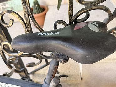 vlasibet: Adidas markalı katlanabilir dağ velosipedi - Rəng: qara/sarı, çərçivə — 2