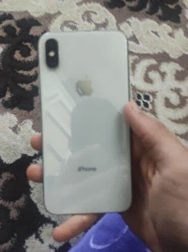 чехол htc desire v: IPhone X, 64 GB, Gümüşü, Face ID — 1