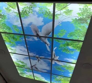 Asma tavan, Şüşə, Suyadavamlı, Pulsuz çatdırılma, Pulsuz quraşdırma, Zəmanətli