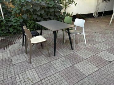 купить круглый стол в баку: Для кухни, Б/у, Прямоугольный стол — 4