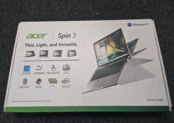 oyun notebook: Yeni Acer Spin, 14 ", Intel Core i3, 256 GB, Ünvandan götürmə, Pulsuz çatdırılma, Ödənişli çatdırılma — 1