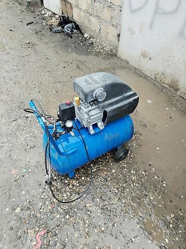 Portativ hava kompressoru - Elektriklə işləyən, yağsız tip motor -