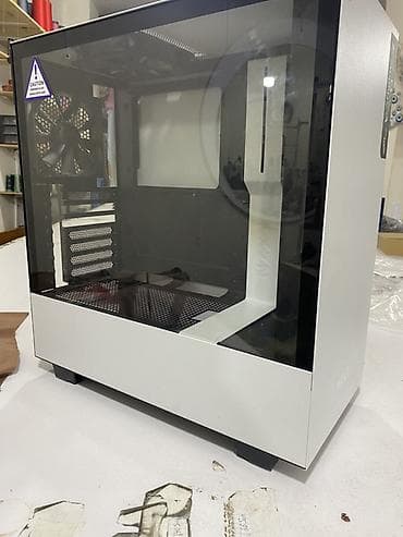 sony playstation 2: NZXT H510 (ağ) komputer korpusu - Minimalist dizayn, sol tərəfdə — 3