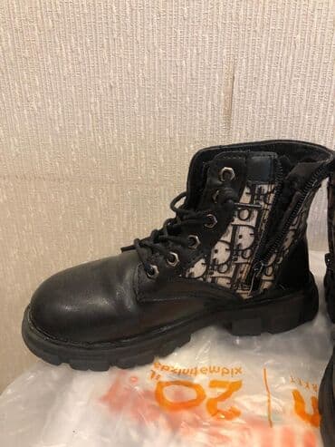 детская обувь взрослых: Yaxshi veziyyetde,mexli,botinka,ботинки,33 размера — 5