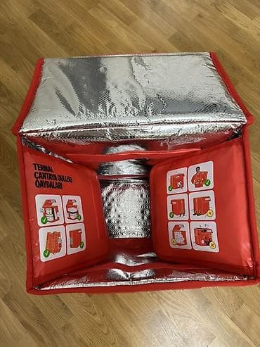 Оборудование для магазинов: YANGO yemək çatdırılması üçün termo çanta (kuryer çantası) - Brend — 5